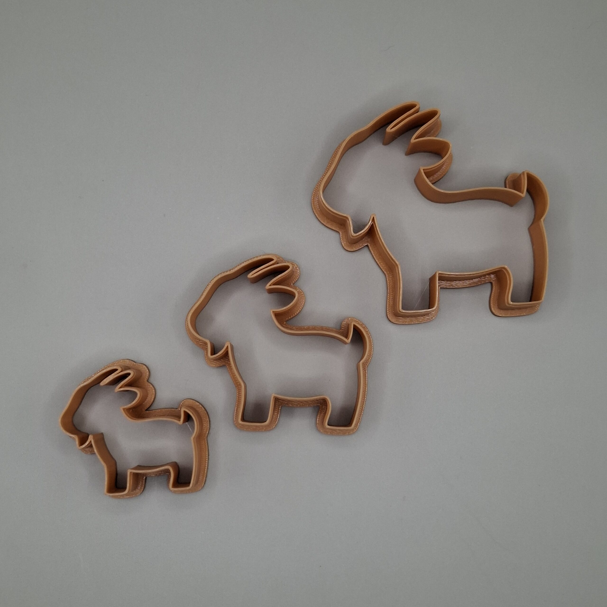 Каттер для глини "Козлик, коза" - Зображення 4