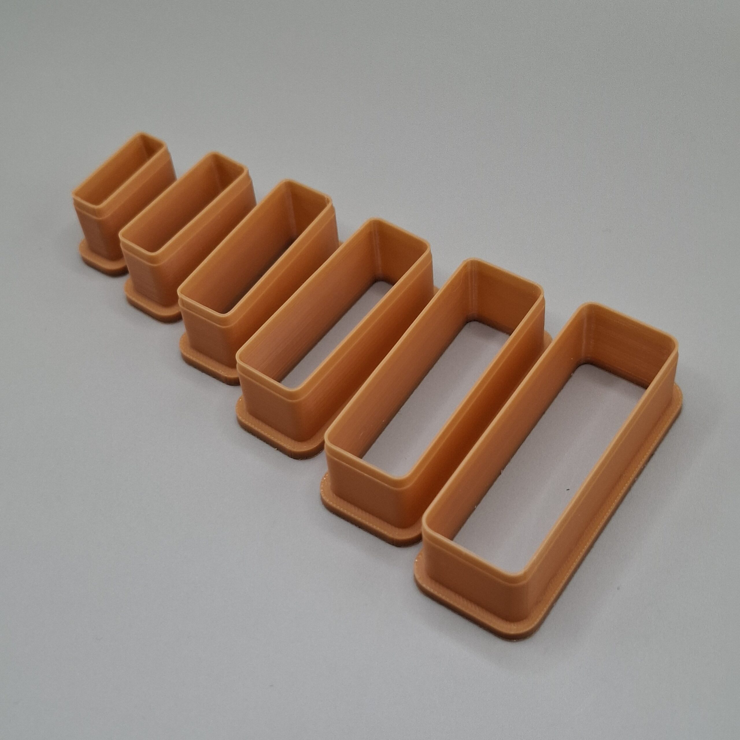 Каттер для глини Прямокутник 1:3, заокруглені кути - Зображення 2
