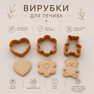 Вирубки для печива